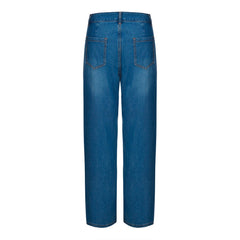 Mid Waist Sunflowers Jeans