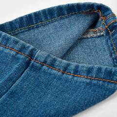 Mid Waist Sunflowers Jeans