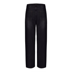 Mid Waist Sunflowers Jeans