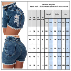 Shorts High Waist Jeans