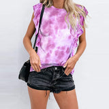 Tie-dyed Print Tank Top