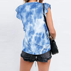 Tie-dyed Print Tank Top