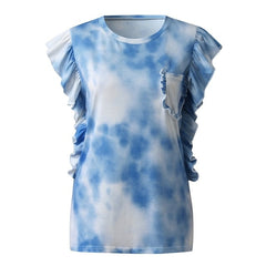 Tie-dyed Print Tank Top