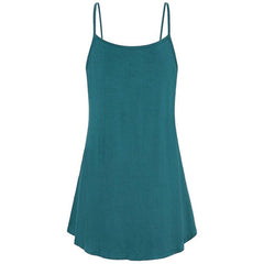 Loose Button Tank Tops