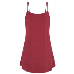Loose Button Tank Tops