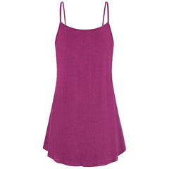 Loose Button Tank Tops