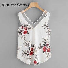 Floral Sleeveless TankTop
