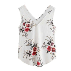 Floral Sleeveless TankTop