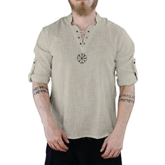 Cotton-linen Pure t shirt