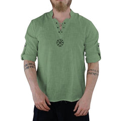 Cotton-linen Pure t shirt