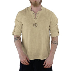 Cotton-linen Pure t shirt