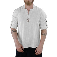 Cotton-linen Pure t shirt