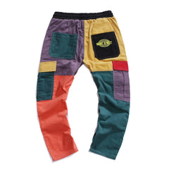 Patchwork Cargo Pants