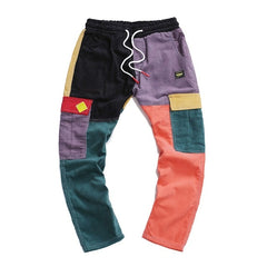 Patchwork Cargo Pants