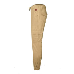 Solid Multi-pocket Pants