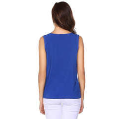 Chiffon Solid Tank Top