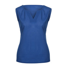 Chiffon Solid Tank Top