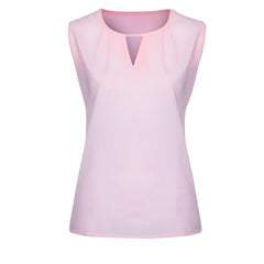 Chiffon Solid Tank Top