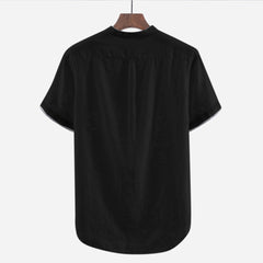 Baggy Solid Cotton Shirt