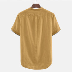 Baggy Solid Cotton Shirt