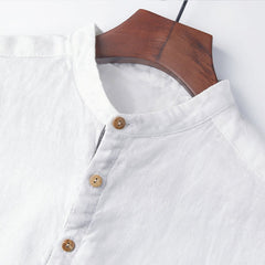 Baggy Solid Cotton Shirt