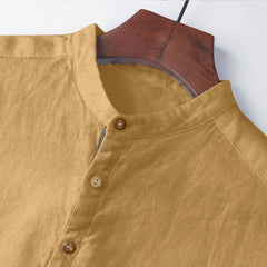 Baggy Solid Cotton Shirt