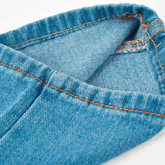 Mid Waist Sunflowers Jeans