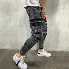 Cargo Pants Black Jeans