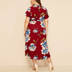 Floral Print Long Dresses