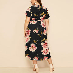 Floral Print Long Dresses