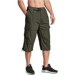 Cotton Knee Cargo Pants