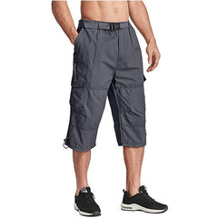 Cotton Knee Cargo Pants