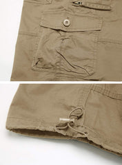 Cotton Knee Cargo Pants