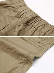 Cotton Knee Cargo Pants