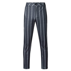 Chinos Pants Plaid Design