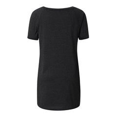 Print Round Neck T-shirt