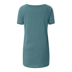 Print Round Neck T-shirt