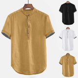 Baggy Solid Cotton Shirt