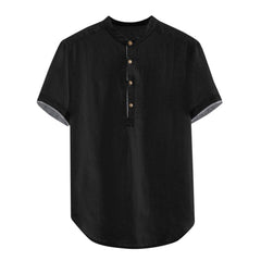 Baggy Solid Cotton Shirt