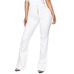 Pockets Jeans Long Blue