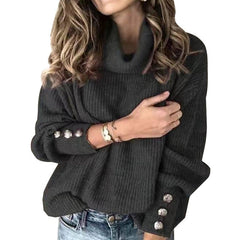 Thickened Knitted Turtleneck Sweater