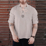 Cotton-linen Pure t shirt