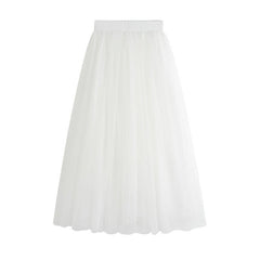 Elastic Midi Tutu Skirt