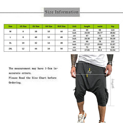 Drawstring Cross Pants Joggers