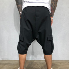 Drawstring Cross Pants Joggers