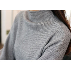 Loose Pullovers Knitted Jumper