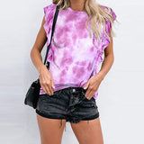 Tie-dyed Print Tank Top